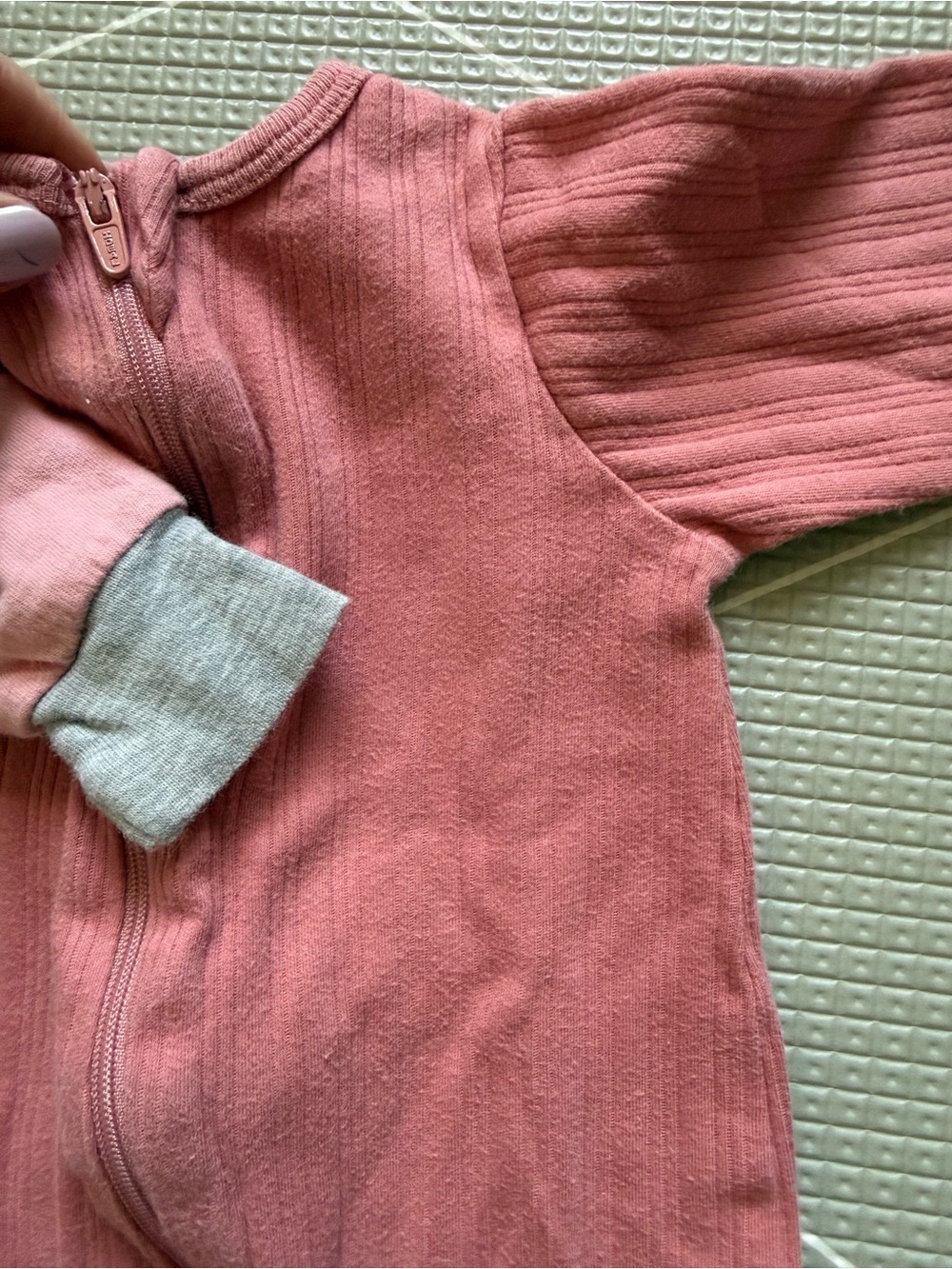 Wonder nation|Baby girl bundle of long sleeve footies-Pack of 3,long sleeve••• - Picture 9 of 10